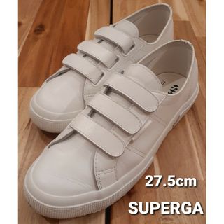 SUPERGA - スペルガ　トゥモローランド　ベルクロ　スニーカー　ホワイト　43サイズ