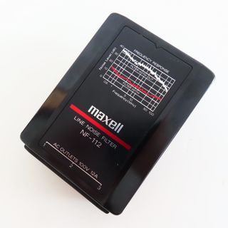 K06 通電確認済 maxell マクセル NF-112 ラインノイズフィルター LINE NOISE FILTER アマチュア無線 オーディオ(アマチュア無線)