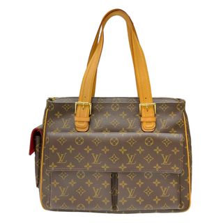 ルイヴィトン(LOUIS VUITTON)の　ルイ・ヴィトン LOUIS VUITTON ミュルティプリ・シテ M51162 ブラウン モノグラム・キャンバス/レザー レディース ハンドバッグ(ハンドバッグ)