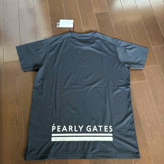パーリーゲイツ(PEARLY GATES)のパーリーゲイツPGGMSY 天竺超軽量Tシャツ黒サイズ5(Tシャツ/カットソー(半袖/袖なし))