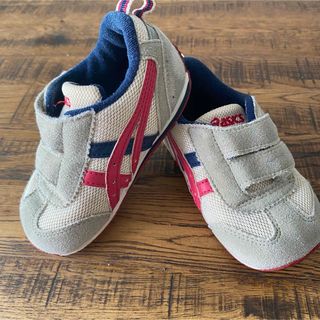 asics - アシックス スニーカー 14cm ベージュ