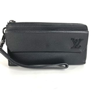 ルイヴィトン(LOUIS VUITTON)のルイヴィトン LOUIS VUITTON ジッピーウォレット M69831 アエログラム ロングウォレット ラウンドファスナー 長財布 グレインレザー ノワール ブラック(長財布)