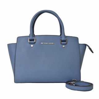 マイケルコース(Michael Kors)のマイケルコース ショルダーバッグ レザー ブルー レディース Michael Kors  中古(ショルダーバッグ)