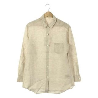 ドゥーズィエムクラス(DEUXIEME CLASSE)のDeuxieme Classe / ドゥーズィエムクラス | 2021SS | LINEN ワイヤーウォッシュ シャツ | F | ベージュ | レディース(シャツ/ブラウス(長袖/七分))