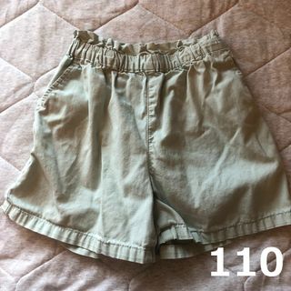 ユニクロ(UNIQLO)のユニクロ キュロット イージーショートパンツ 110cm(パンツ/スパッツ)