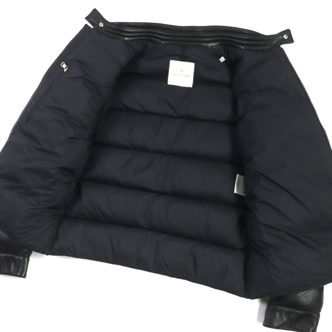 MONCLER - 極美品▽MONCLER モンクレール GARREL ラムレザー MONCLER - 極美品▽MONCLER モンクレール GARREL ラムレザー