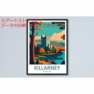 mz ポスター A3 (A4も可) キラニー国立公園 キラニー ホームデコレーシ(印刷物)
