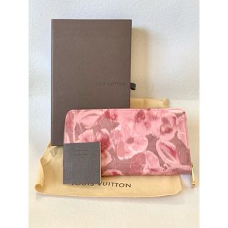 ルイヴィトン(LOUIS VUITTON)のルイ ヴィトン ヴェルニ イカット フラワー 長財布 ジッピー ウォレット(財布)