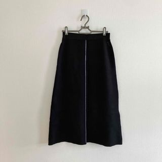 ザラ(ZARA)のZARA ニットスカート センターライン(ロングスカート)