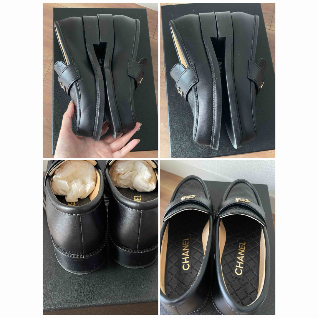 CHANEL - 極美品 CHANEL ローファーの通販 by syys|シャネル CHANEL - 極美品 CHANEL ローファーの通販 by syys|シャネル