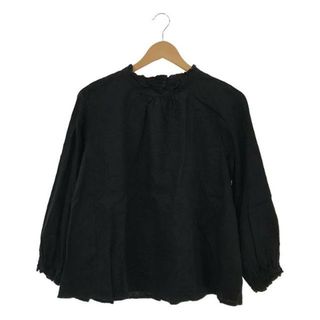 ネストローブ(nest Robe)のnest robe / ネストローブ | リネン プルオーバーブラウス | ブラック | レディース(シャツ/ブラウス(長袖/七分))