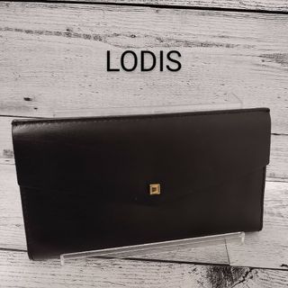 LODIS ローディス ブラック　長財布　メンズ(長財布)