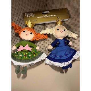 ディズニー(Disney)の東京ディズニーシー  ファンタジースプリングス　  アナ雪　ぬいぐるみチャーム(キャラクターグッズ)