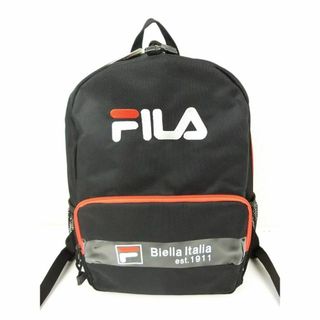 FILA - 未使用 FILA ☆撥水生地☆ キッズリュックサック 約14L ブラック