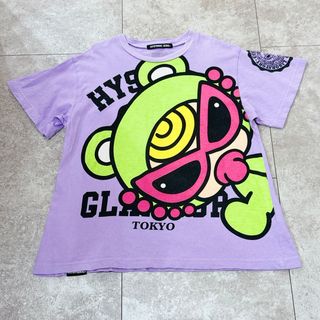 ヒステリックミニ(HYSTERIC MINI)のヒステリックミニ 紫色 半袖 Tシャツ キッズ 105cm(Tシャツ/カットソー)