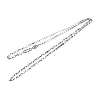 クロムハーツ(Chrome Hearts)のクロムハーツ CHROME HEARTS ■ 【 NECKCHAIN R20 】 シルバー ロール チェーン ネックレス 33739(ネックレス)