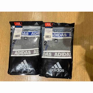 アディダス(adidas)のアディダス　ボクサーパンツ　110cm 2着入り 2セット(下着)