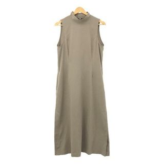 foufou / フーフー | no-sleeve primitive one piece ノースリーブプリミティブワンピース | グレイッシュベージュ | レディース(ロングワンピース/マキシワンピース)