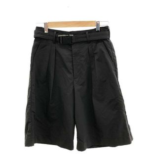 ジェーンスミス(JANE SMITH)の【美品】  JANE SMITH / ジェーンスミス | × BEAUTY&YOUTH UNITED ARROWS × WILDTHINGS TWO TUCK SHORTS パンツ | F | ブラック | レディース(その他)