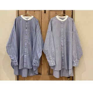nest Robe(ストライプ ・ シャツ/ブラウス(長袖/七分))の nest Robe(ストライプ ・ シャツ/ブラウス(長袖/七分))の