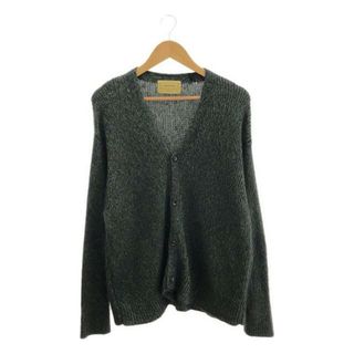 SEVEN BY SEVEN / セブン バイ セブン | 2022AW | KNIT CARDIGAN Silk mohair シルク モヘア Vネック ニットカーディガン | M | グリーン | メンズ(カーディガン)