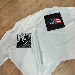 ザノースフェイス(THE NORTH FACE)のノースフェイス　Tシャツ　S Mサイズ　2枚セット(Tシャツ/カットソー(半袖/袖なし))