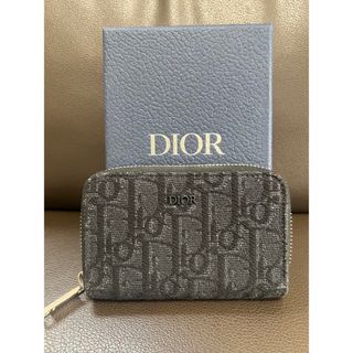 Christian Dior - Dior ジップカードホルダー　オブリーク　ジャカード