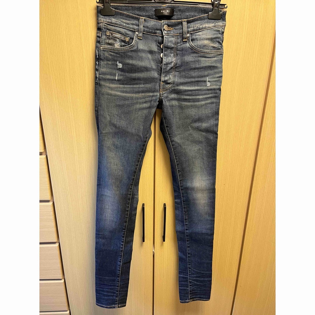 AMIRI - 正規 19SS AMIRI アミリ ダメージ加工 ストレッチ AMIRI - 正規 19SS AMIRI アミリ ダメージ加工 ストレッチ