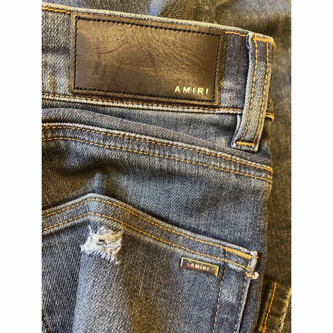 AMIRI - 正規 19SS AMIRI アミリ ダメージ加工 ストレッチ AMIRI - 正規 19SS AMIRI アミリ ダメージ加工 ストレッチ