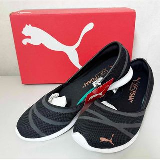 プーマ(PUMA)の23cm ★ PUMA プーマ レディース ベガ バレエ スウィート ブラック(スリッポン/モカシン)