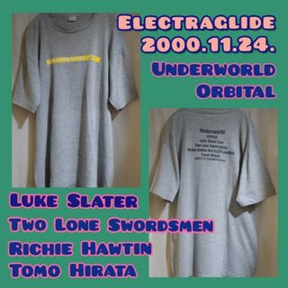 エレクトラグライド Tシャツ UNDERWORLD バンドTシャツ フジロック(Tシャツ/カットソー(半袖/袖なし))