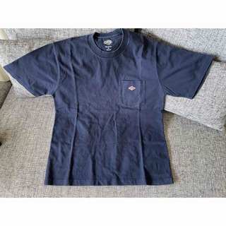 ダントン(DANTON)のDANTON　ネイビー　ポケット付き　Ｔシャツ　紺(Tシャツ/カットソー(半袖/袖なし))