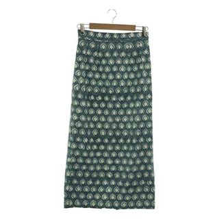 SZ Blockprints / エスゼットブロックプリント | × Ron Herman ロンハーマン別注 Canvas Skirt 総柄プリント スカート | S | ブルー | レディース(ロングスカート)