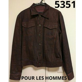 ゴーサンゴーイチプールオム(5351 POUR LES HOMMES)のデニムジャケット　5351プール・オム  アバハウス　メンズ(Gジャン/デニムジャケット)