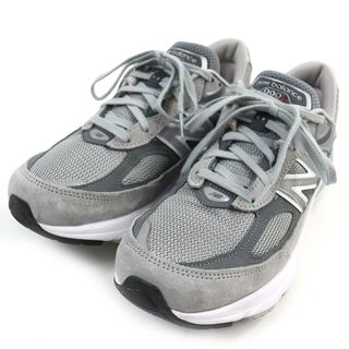 ニューバランス(New Balance)の美品△NEW BALANCE ニューバランス M990GL6 990v6 ヘリテージランニングフットウェア スニーカー グレー 26.5cm 箱付き USA製 メンズ オススメ◎(スニーカー)