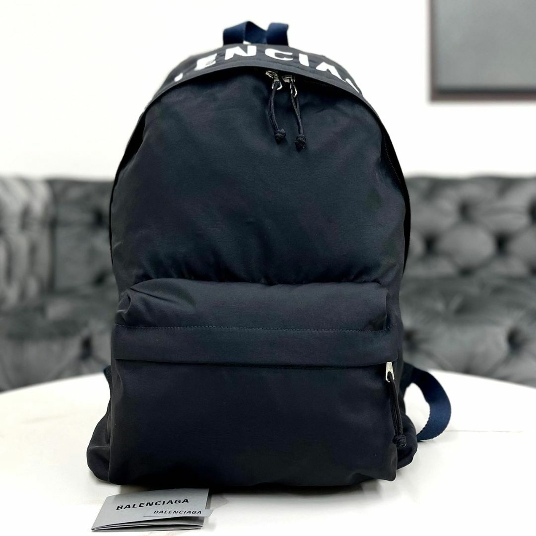 BALENCIAGA - 美品☆ バレンシアガ ウィール リュック ナイロン BALENCIAGA - 美品☆ バレンシアガ ウィール リュック ナイロン