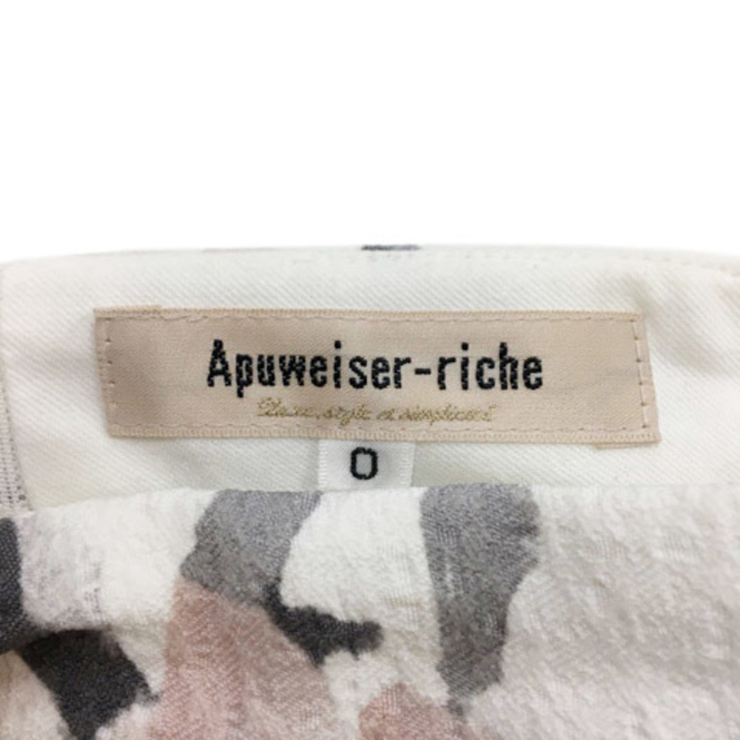 Apuweiser-riche - アプワイザーリッシェ スカート 台形 ミニ 花 Apuweiser-riche - アプワイザーリッシェ スカート 台形 ミニ 花