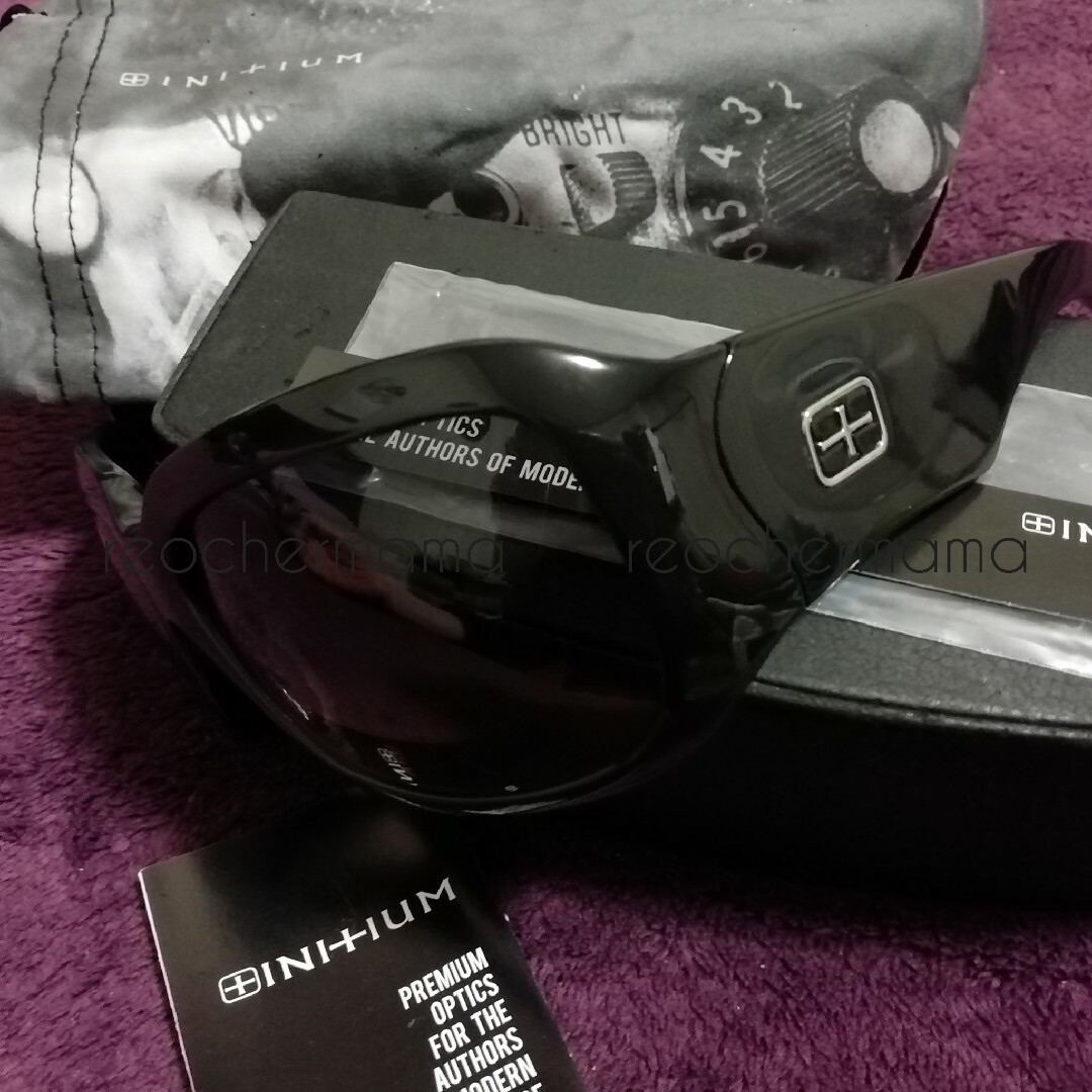 INITIUM - 【新品未使用】希少INITIUMイニシウム サングラス黒 INITIUM - 【新品未使用】希少INITIUMイニシウム サングラス黒