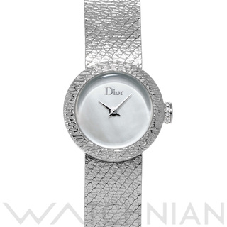 中古 ディオール Dior CD04011X1001 ホワイトシェル レディース 腕時計