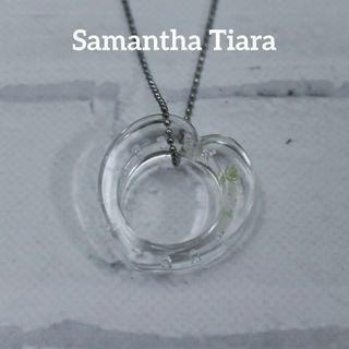 サマンサティアラ(Samantha Tiara)の【匿名配送】 サマンサ ティアラ ネックレス SV925 4.2g ハート(ネックレス)