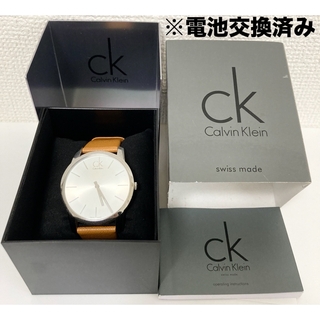 カルバンクライン(Calvin Klein)の　Calvin Klein カルバンクライン swiss made 腕時計(腕時計(アナログ))