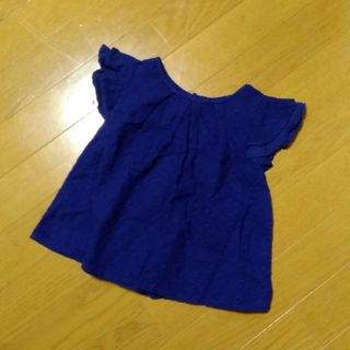 ブリーズ(BREEZE)の95cm♥BREEZE Tシャツ ブラウス トップス フリル プリーツ 刺繍(ブラウス)