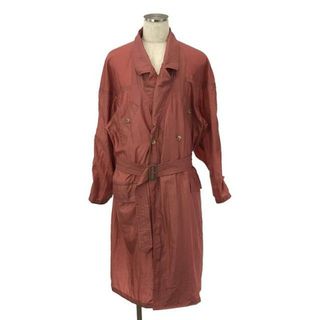 【美品】  HOMELESS TAILOR / ホームレステイラー | 2021SS | GRANDMA COAT ナイロン チェスター トレンチコート | F | ライトピンク | メンズ(その他)