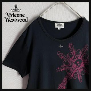 ヴィヴィアンウエストウッド(Vivienne Westwood)の【センター刺繍ロゴ☆人気デザイン】ヴィヴィアンウエストウッド ロゴTシャツ(Tシャツ/カットソー(半袖/袖なし))