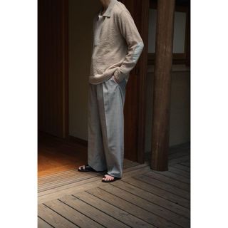 24ss MAATEE&SONS "H"WOOL 無双TROUSERS