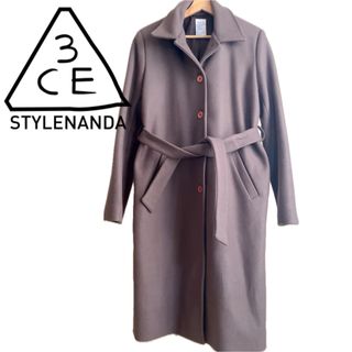 スタイルナンダ(STYLENANDA)の値下中！3CE スタイルナンダ チェスターコート 秋冬 長袖 厚手 韓国(テーラードジャケット)