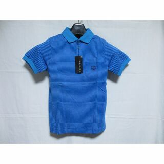 URCHINS　子供服　ポロシャツ　ブルー　ボーダー　140(Tシャツ/カットソー)