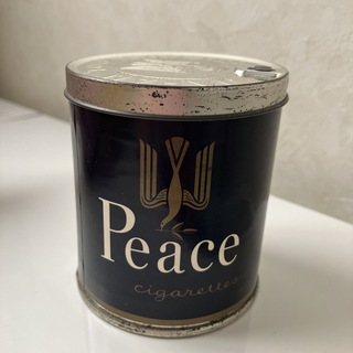 昭和レトロ　Peace タバコ　缶ケース