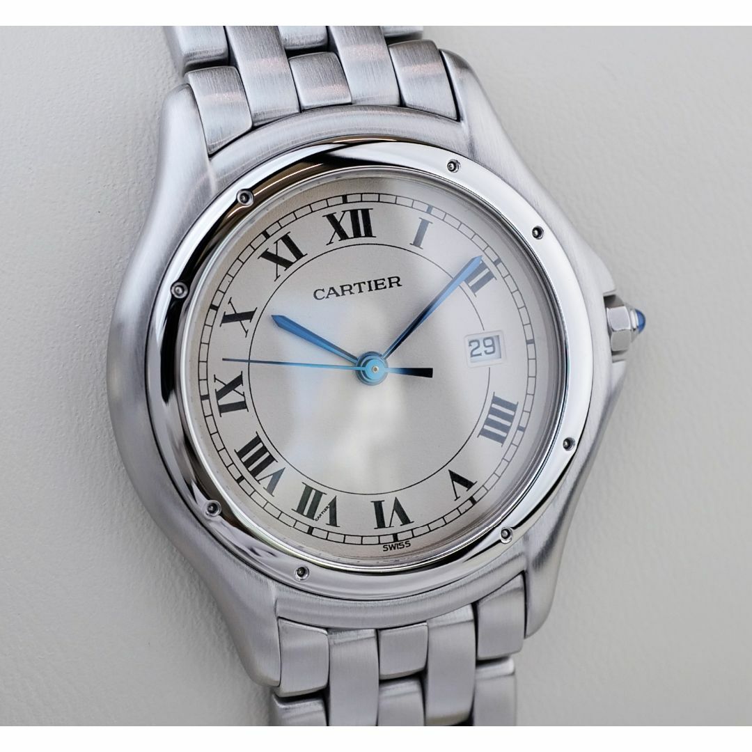 Cartier - 美品 カルティエ パンテール クーガー シルバー ローマン LM