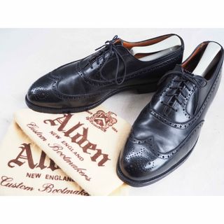 オールデン(Alden)のAlden 928 Black shot wing tip(ドレス/ビジネス)